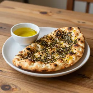 Nationalgericht Syrien: Zaatar Manakish (Rezept)