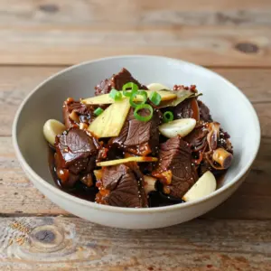 Nationalgericht Taiwan: Braised Beef Shank (Rezept)