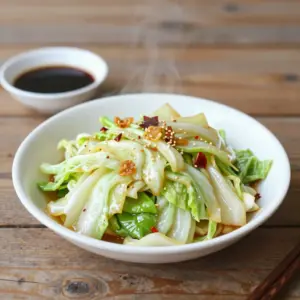 Nationalgericht Taiwan: Cabbage with Garlic (Rezept)