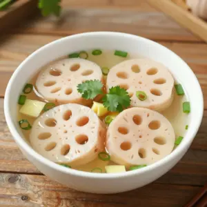 Nationalgericht Taiwan: Lotus Root Soup (Rezept)