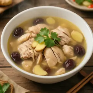Nationalgericht Taiwan: Plum Chicken Soup (Rezept)