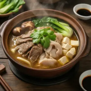Nationalgericht Taiwan: Sacha Hot Pot (Rezept)