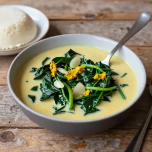 Nationalgericht Tansania: Mboga za Majani (Rezept)