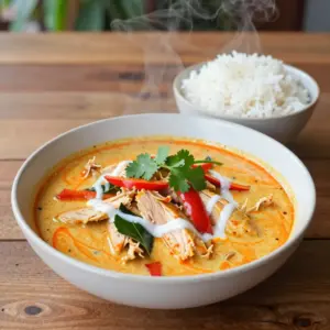 Nationalgericht Thailand: Gaeng Kua Gai (Rezept)
