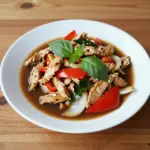 Nationalgericht Thailand: Kai Pad Nam Prik Pao (Rezept) Nationalgericht Thailand: Kai Pad Nam Prik Pao (Rezept)