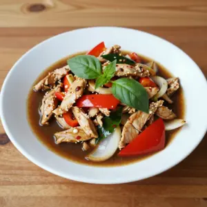 Nationalgericht Thailand: Kai Pad Nam Prik Pao (Rezept)