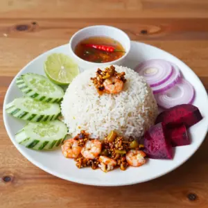 Nationalgericht Thailand: Khao Khluk Kapi (Rezept)