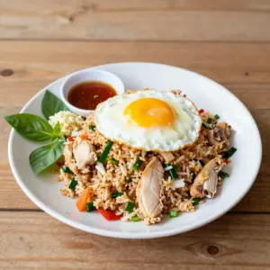 Nationalgericht Thailand: Khao Pad Gai (Rezept)