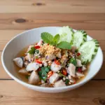 Nationalgericht Thailand: Larb Pla Duk (Rezept) Nationalgericht Thailand: Larb Pla Duk (Rezept)