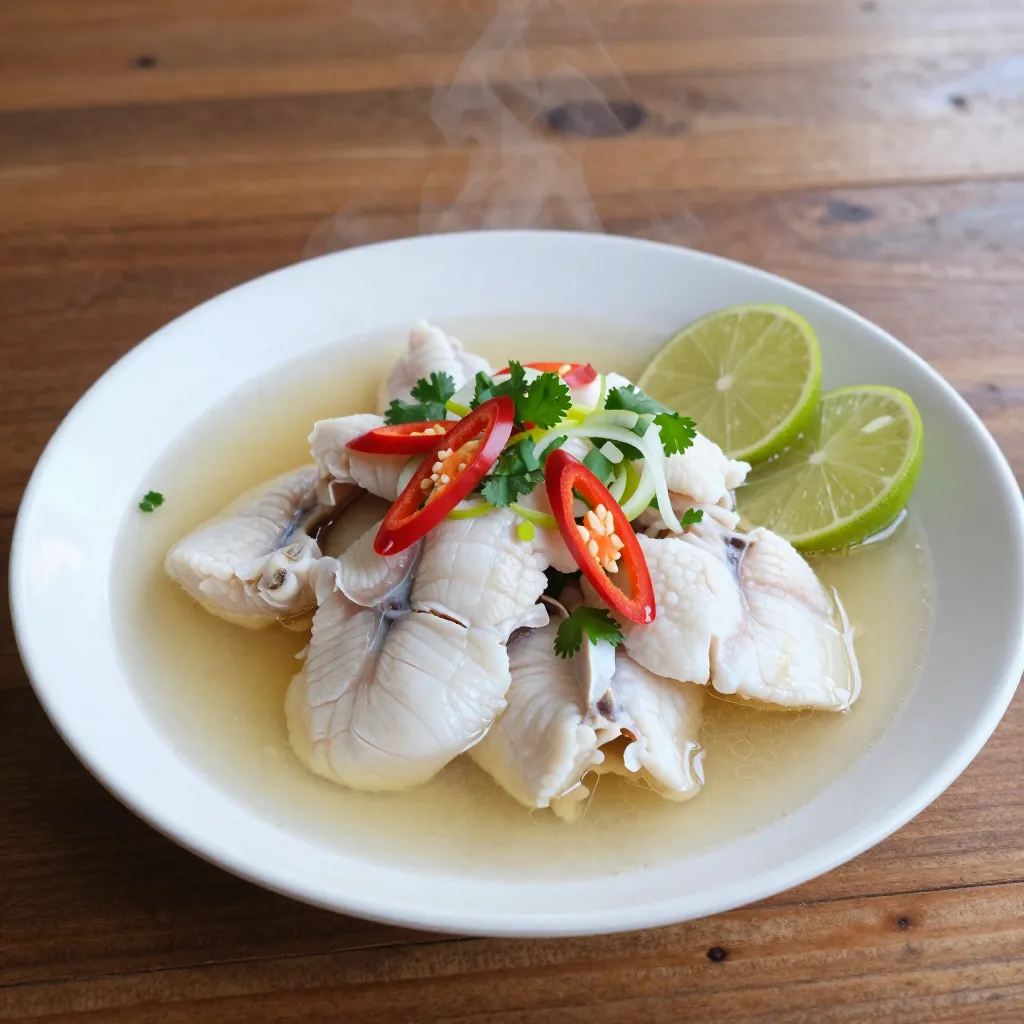 Nationalgericht Thailand: Pla Neung Manow (Rezept)