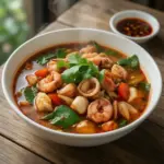 Nationalgericht Thailand: Tom Yum Talay (Rezept) Nationalgericht Thailand: Tom Yum Talay (Rezept)