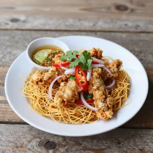 Nationalgericht Thailand: Yam Pla Duk Foo (Rezept)