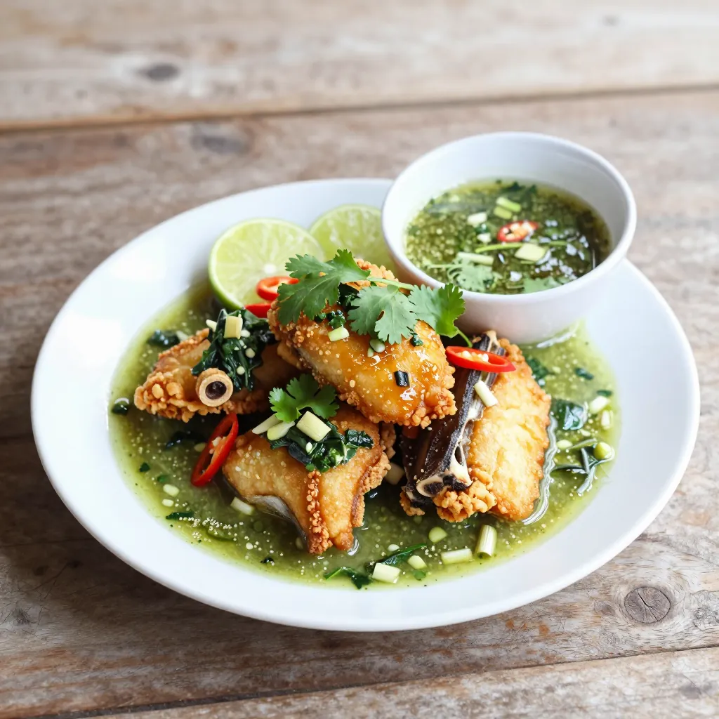 Nationalgericht Thailand: Yum Pla Foo (Rezept)