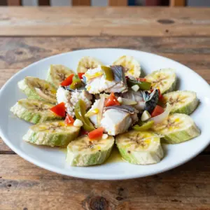 Nationalgericht Trinidad und Tobago: Green Fig and Saltfish (Rezept)