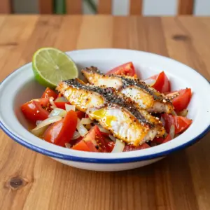 Nationalgericht Trinidad und Tobago: Smoke Herring and Tomatoes (Rezept)