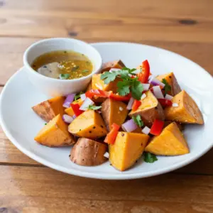 Nationalgericht Trinidad und Tobago: Sweet Potato Salad (Rezept)