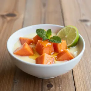 Nationalgericht Tschad: Papaye au Citron Vert (Rezept)
