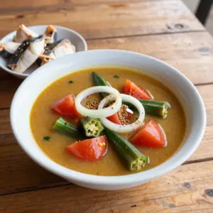 Nationalgericht Tschad: Soupe de Gombo (Rezept)