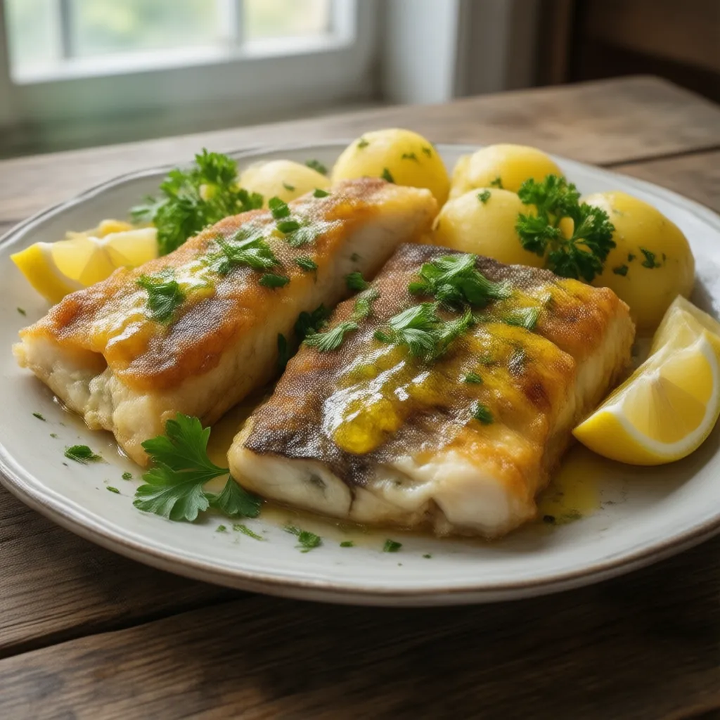 Nationalgericht Tschechien: Pstruh na Másle (Rezept)