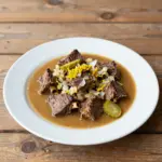 Nationalgericht Tschechien: Znojemská Omáčka (Rezept) Nationalgericht Tschechien: Znojemská Omáčka (Rezept)
