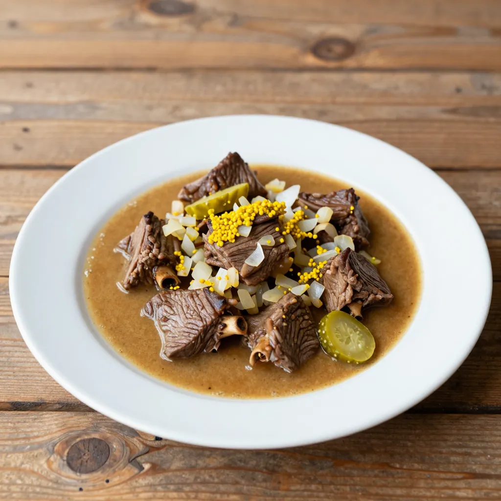 Nationalgericht Tschechien: Znojemská Omáčka (Rezept)