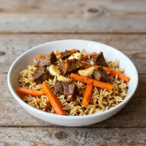 Nationalgericht Turkmenistan: Etli Palaw (Rezept)