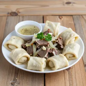 Nationalgericht Turkmenistan: Hamyrly Unash (Rezept)