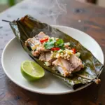 Nationalgericht Tuvalu: Banana Leaf-Wrapped Fish (Rezept) Nationalgericht Tuvalu: Banana Leaf-Wrapped Fish (Rezept)