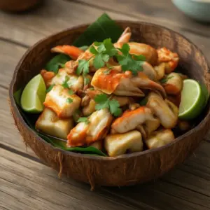 Nationalgericht Tuvalu: Coconut Crab (Rezept)
