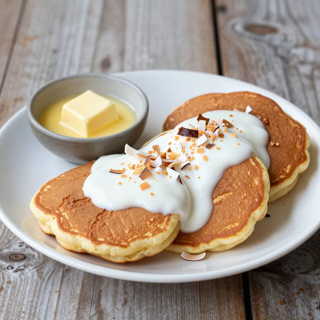 Nationalgericht Tuvalu: Coconut Pancakes (Rezept)