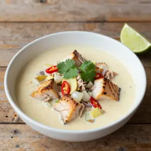 Nationalgericht Tuvalu: Fresh Tuna Coconut Stew (Rezept)