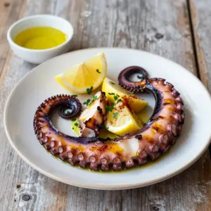 Nationalgericht Tuvalu: Grilled Octopus (Rezept)