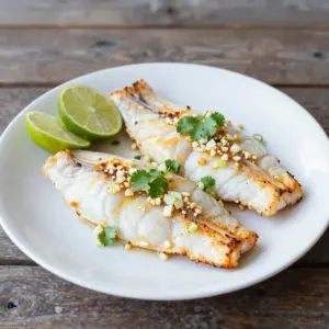 Nationalgericht Tuvalu: Lime-Marinated Fish (Rezept)