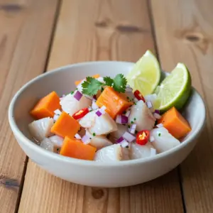 Nationalgericht Tuvalu: Papaya Lime Fish (Rezept)