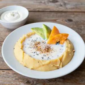 Nationalgericht Tuvalu: Pulaka Pudding (Rezept)