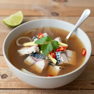 Nationalgericht Tuvalu: Tamarind Fish Soup (Rezept)