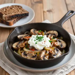 Nationalgericht Ukraine: Hrybky (Rezept)