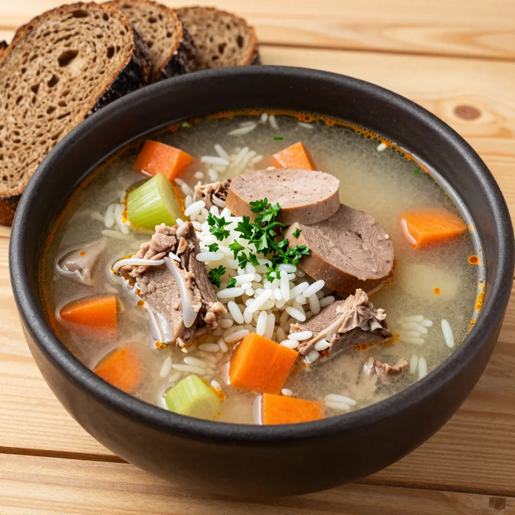 Nationalgericht Ungarn: Metzelsuppe (Krezelsoppe) (Rezept)