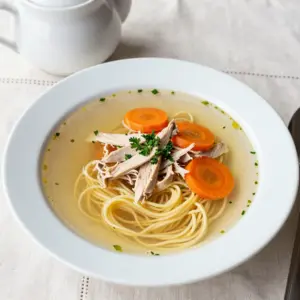 Nationalgericht Ungarn: Schwäbische Hochzeitssuppe (ungarndeutsch) (Rezept)