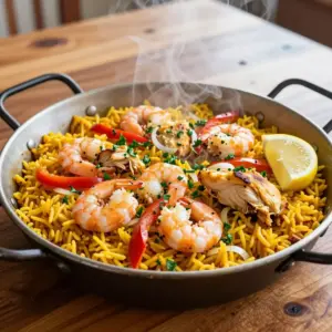 Nationalgericht Uruguay: Arroz a la Valenciana (Rezept)