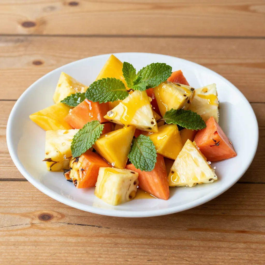 Nationalgericht Uruguay: Ensalada de Frutas Tropicales (Rezept)