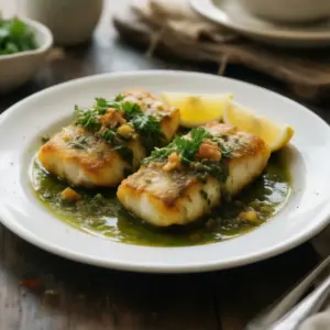 Nationalgericht Uruguay: Merluza en Salsa Verde (Rezept)