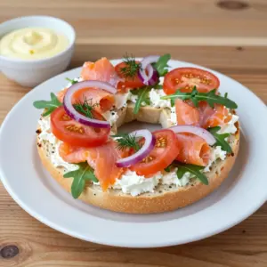 Nationalgericht USA: Bagels with Lox (Rezept)