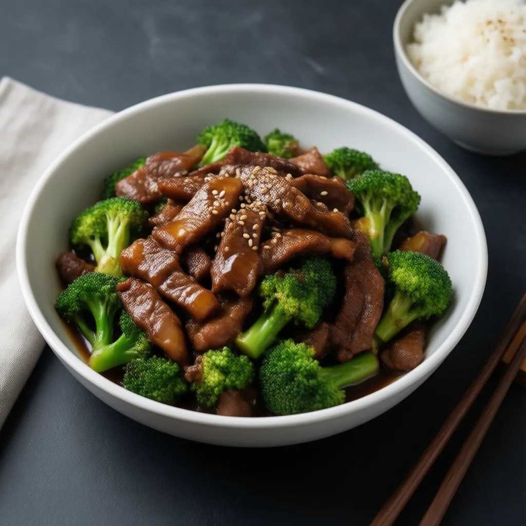 Nationalgericht USA: Beef and Broccoli (Rezept)