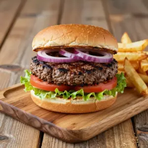 Nationalgericht USA: Bison Burger (Rezept)