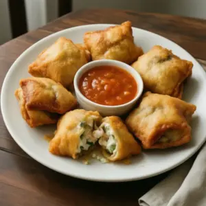 Nationalgericht USA: Crab Rangoon (Rezept)