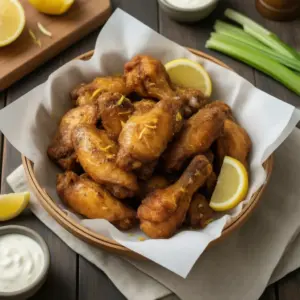 Nationalgericht USA: Lemon Pepper Wings (Rezept)