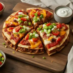 Nationalgericht USA: Mexican Pizza (Rezept)