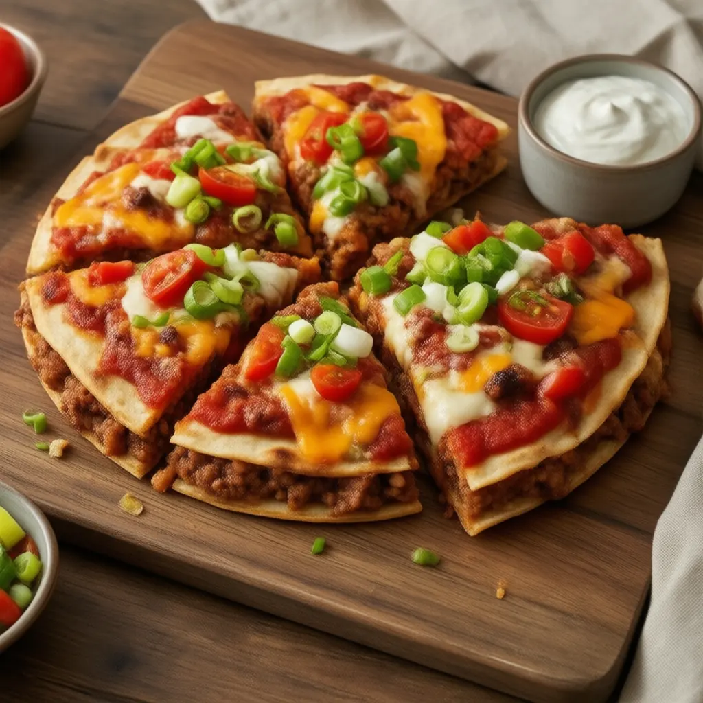 Nationalgericht USA: Mexican Pizza (Rezept)