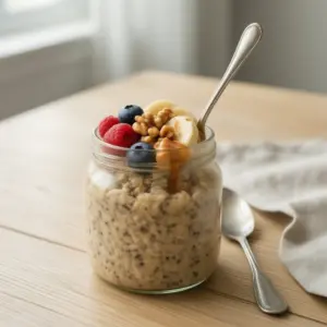 Nationalgericht USA: Overnight Oats (Rezept)